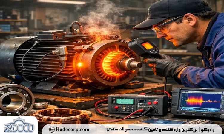 اشتباهات رایج در تعمیر الکتروموتور