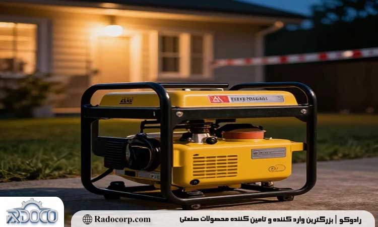 نکات ایمنی هنگام استفاده از ژنراتور برق